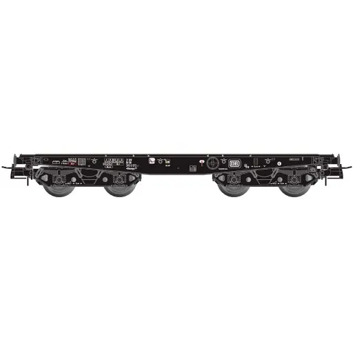 [AR20.284.22] Wagon plat lourd Rlmmps 126-7 - Artitec 20.284.22 - HO 1/87 - DB - Ep IV - 2R