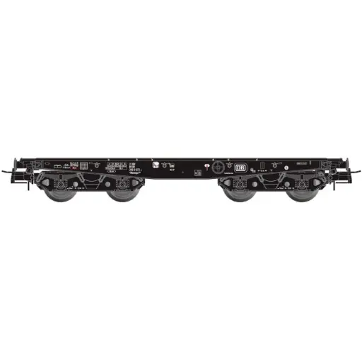 [AR20.284.24] Wagon plat lourd Rlmmps 103-0 - Artitec 20.284.24 - HO 1/87 - DB - Ep IV-V - 2R