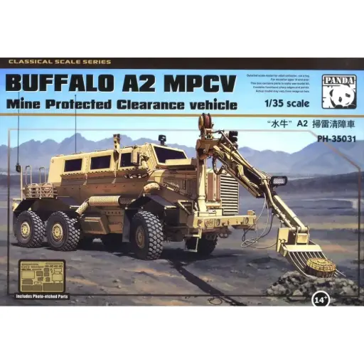 [PAPH35031] Buffalo A2 MPCV Véhicule de déminage protégé - Panda PH35031 - 1/35 