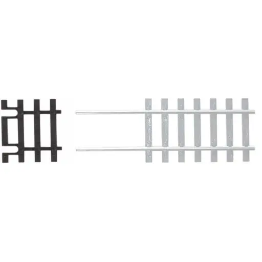 [PI55282] Traverses de rail 31 mm pour rail flexible - Piko 55282 - HO 1/87 