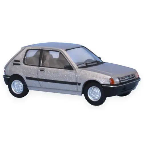 [SA6301] Peugeot 205 XR, beige Mayfair métallisé - SAI 6301 - HO 1/87