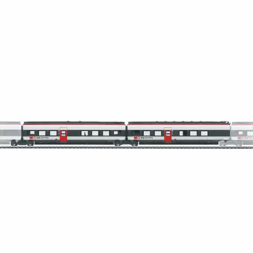 [MA43452] Coffret de 2 voitures complémentaires RABe 501 022 Giruno - Märklin 43452 - HO 1/87 - SBB - Ep VI - 3R