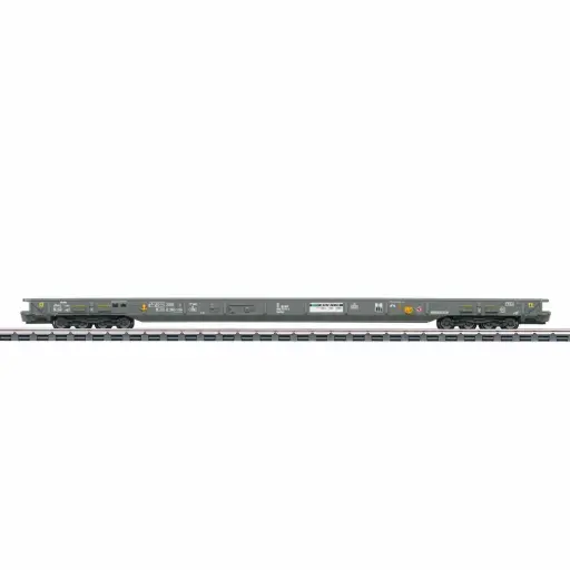 [MA47408] Wagon plat marchandise "Route roulante" - Märklin 47408 - HO 1/87 - RAlpin AG - Ep VI - 3R 