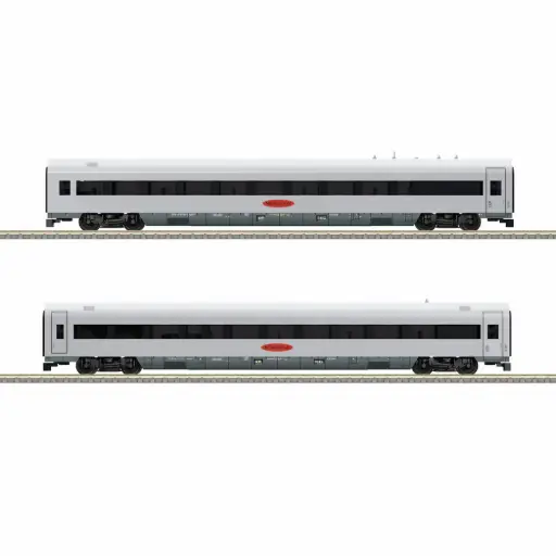 [TR15161] Coffret de 2 voitures voyageurs « METROPOLITAN » - Trix 15161 - HO 1/87 - DB - Ep V - 2R