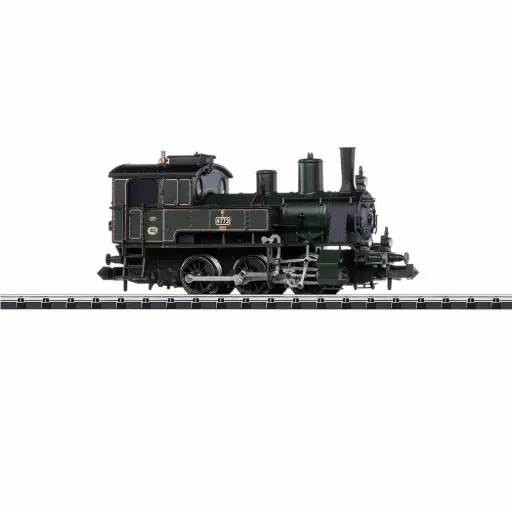 [TR16332] Locomotive à vapeur R3/3 - Minitrix 16332 - N 1/160 - DRB - Ep II - Digital sound - 2R