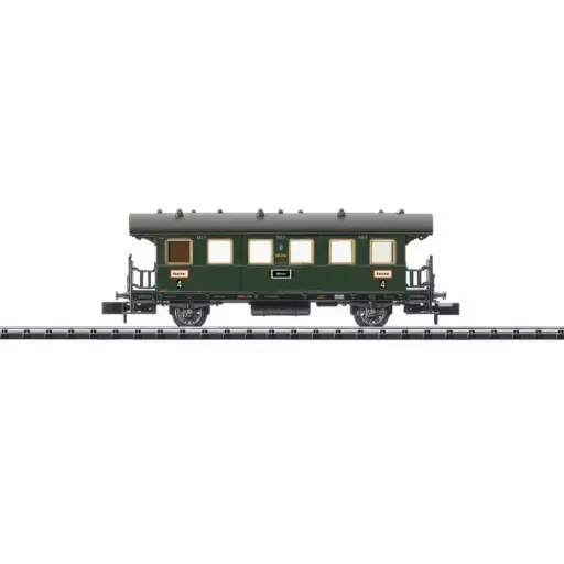 [TR18964] Voiture bavaroise de 4ème classe - Trix 18964 - N 1/160 - DRB - Ep II - 2R