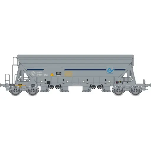 [AL065321] Wagon trémie Tapps gris - Albert Modell 065321 - HO 1/87 - F-ERSA - Ep VI - 2R