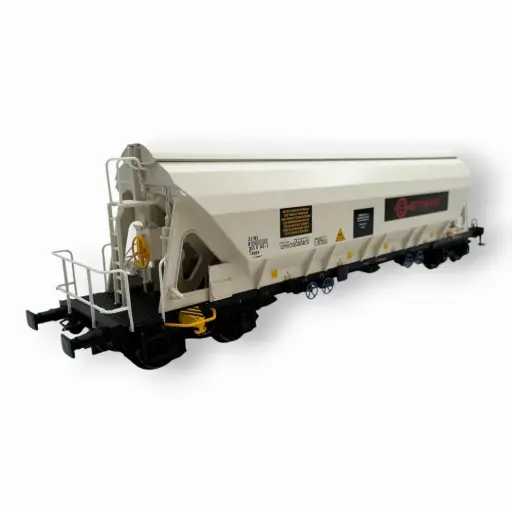 [AL065324] Wagon trémie Tapps blanc "ERMEWA" - Albert Modell 065324 - HO 1/87 - F-ERSA - Ep VI - 2R