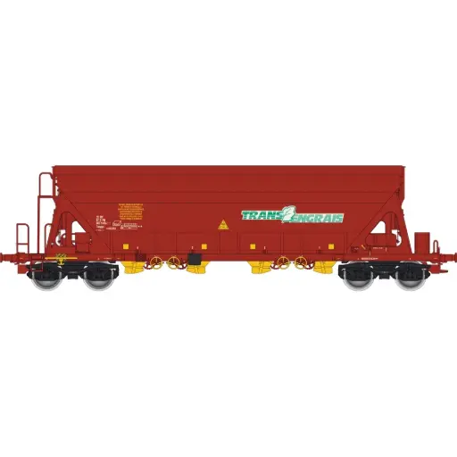 [AL065329] Wagon trémie Tanpps rouge "Trans Engrais" - Albert Modell 065329 - HO 1/87 - F-FW - Ep VI - 2R