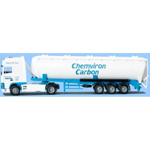 [AW54531] Semi-remorque DAF 95 XF SSC Aerop silo / Chemviron - AWM 54531 - HO 1/87 