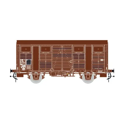 [LS31301] Wagon couvert de marchandises OCEM - LS Models 31301 - HO 1/87 - SNCF - EP.IVa - 2R 