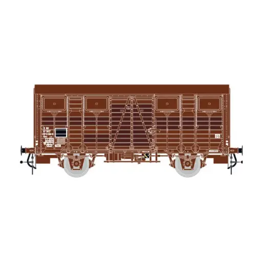 [LS31303] Wagon couvert OCEM Gms - LS Models 31303 - HO 1/87 - SNCF - EP.IVa - 2R