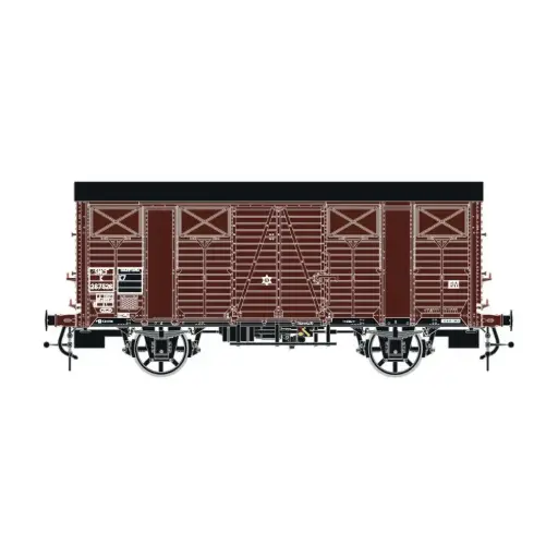 [LS31309] Wagon couvert de marchandises OCEM - LS Models 31309 - HO 1/87 - SNCF - EP.IIIb - 2R