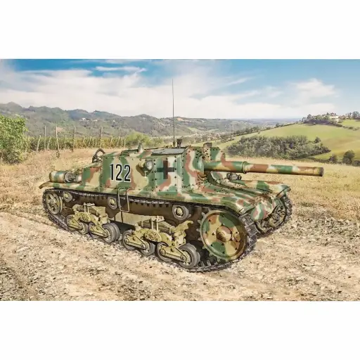 [IT6759] Char Semovente M42 da 75/34 E.Spéciale - Italeri 6759 - 1/35