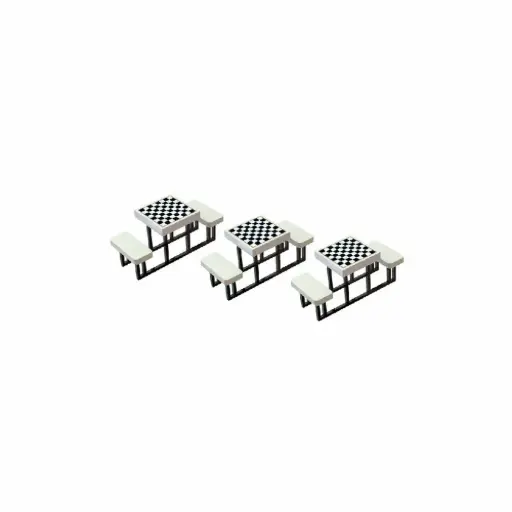 [MA211058] Tables d'échecs d'extérieur - Mafen 211058 - N 1/160