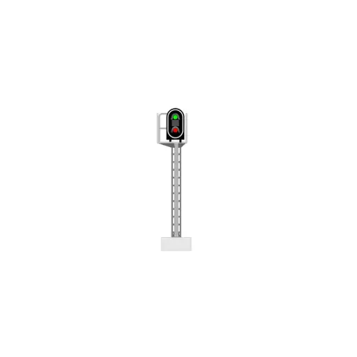 Vieux Signal De Présence JEP 3 Feux (2 Rouges, 1 Vert) – Déco Atelier Ou Collection
