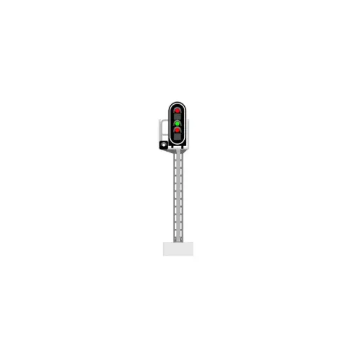 [87T913204] Signal principal avec 4 LEDs (rouge/vert/rouge/blanc) - 87Train 913204 - HO 1/87 - SNCF 