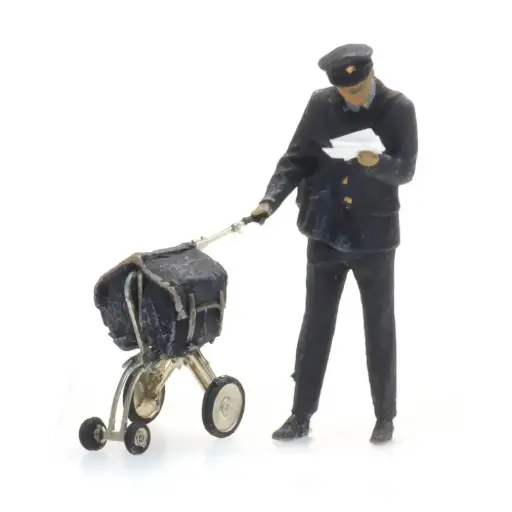 [AR5870004] Facteur et charrette - Artitec 5870004 - HO 1/87 