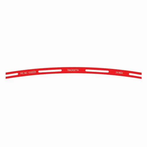 [PENT24] Gabarit rayon de 610 mm - Peco NT24 - N 1/160