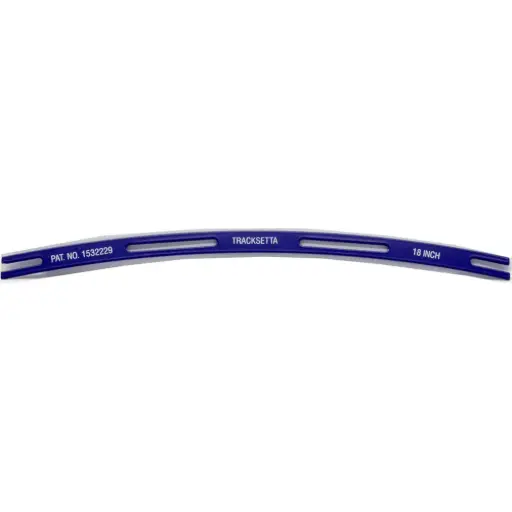 [PENT18] Gabarit rayon de 18 pouces - Peco NT18 - N 1/160