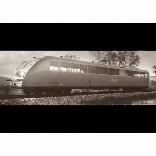 [FU2288-2] Autorail Bugatti WLG 400cv ZZK 101 version courte, bleu/crème, dépôt de Paris-Bercy - Fulgurex 2288/2 - HO 1/87 - PLM - Ep II - Digital sound - 2R