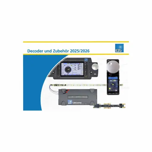 [ES52984] Catalogue Esu des décodeurs et accessoires 2025/2026 - Esu 52984