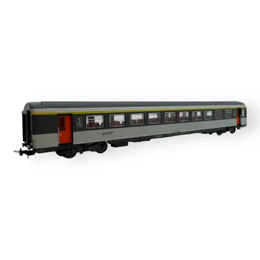 [OZPI58630-A] Voiture voyageur corail logo nouille - Piko 58630 - HO 1/87 - SNCF - Ep IV - 2R
