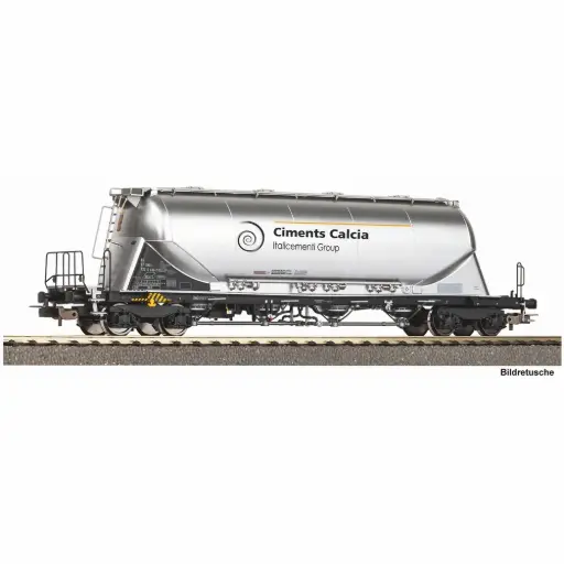 [PI58439] Wagon-silo Uacns - Piko 58439 - HO 1/87 - SNCF - Ep V - 2R