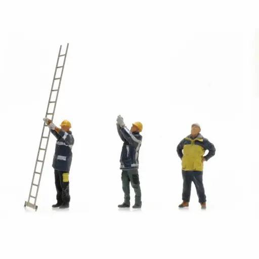 [AR5870009] Travailleurs de caténaire - Artitec 5870009 - HO 1/87