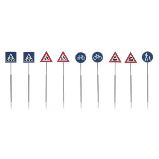 [AR316.033] 9 panneaux de signalisation néerlandais - Artitec 316.033 - N 1/160