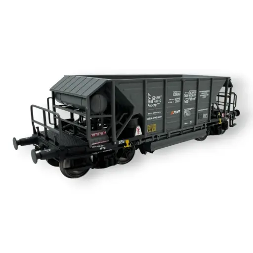 [AL689044] Wagon trémie Faccpp gris - Albert Modell 689044 - HO 1/87 - CZ-AWT - Ep VI - 2R