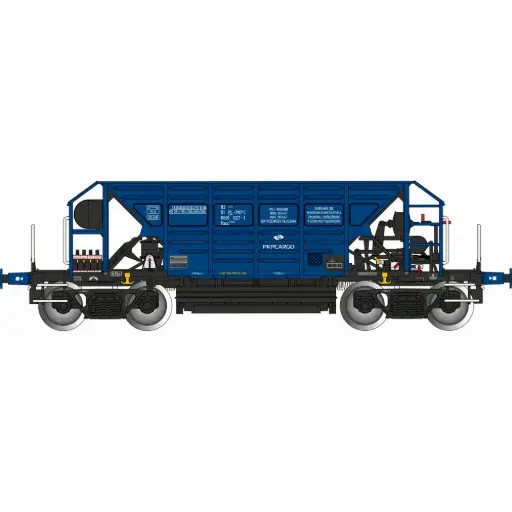 [AL689046] Wagon trémie Facc bleu - Albert Modell 689046 - HO 1/87 - PL-PKPC - Ep VI - 2R