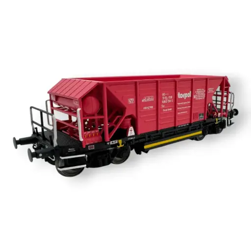 [AL689048] Wagon trémie Facc rouge - Albert Modell 689048 - HO 1/87 - PL-TOR - Ep VI - 2R