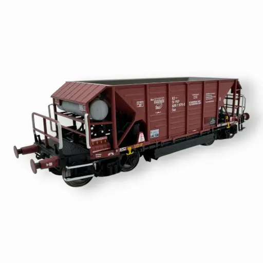 [AL689049] Wagon trémie Facc marron - Albert Modell 689049 - HO 1/87 - PKP - Ep V - 2R
