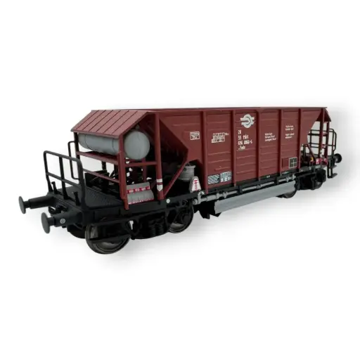 [AL696011] Wagon trémie Fads marron - Albert Modell 696011 - HO 1/87 - MÁV - Ep IV - 2R