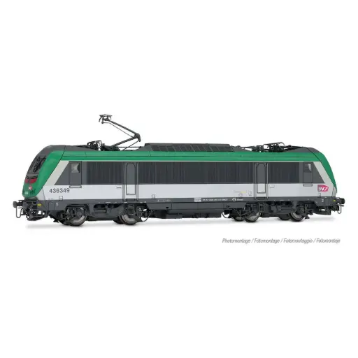 [HJ2480] Locomotive électrique BB 36349, livrée « FRET », avec SCMT pour l’Italie - Jouef HJ2480 - HO 1/87 - SNCF - Ep VI - Analogique - 2R