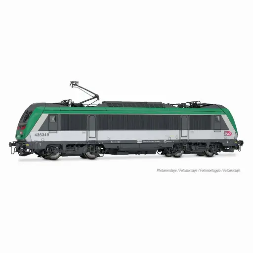 [HJ2480S] Locomotive électrique BB 36349, livrée « FRET », avec SCMT pour l’Italie - Jouef HJ2480S - HO 1/87 - SNCF - Ep VI - Digital sound - 2R 
