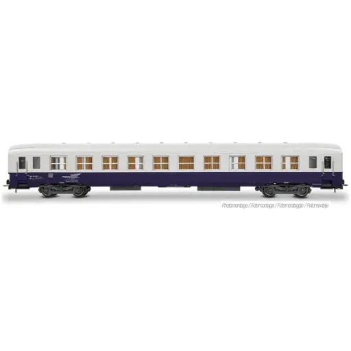 [HJ4216] Voiture de cantonnement  type DEV AO - SNCF - livrée bleue / blanche - JOUEF HJ4216 - HO 1/87 - Ep. IV V