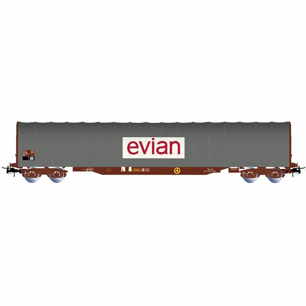 ROCO SNCF WAGON bâché long Rils Evian 66310 EUR 49,00 - FR