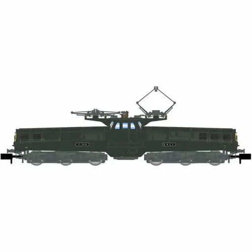 [HN2582S] Locomotive électrique CC 14166 en livrée verte/jaune, version fin de carrière, 4 lampes modernes - Arnold HN2582S - N 1/160 - SNCF - Ep IV - Digital sound - 2R