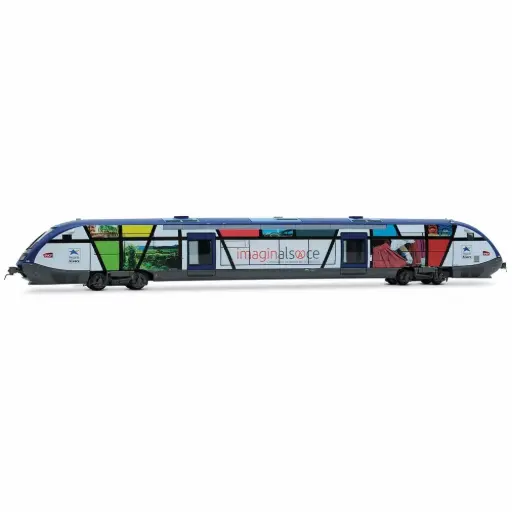 [HN2683] Autorail diesel X 73551 « Imaginalsace » - Arnold HN2683 - N 1/160 - SNCF - Ep VI - Analogique - 2R