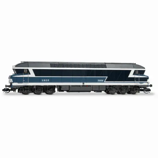 [HN9086] Locomotive diesel CC 72034 peinture d'origine - Arnold HN9086 - TT 1/120 - SNCF - Ep IV - Analogique - 2R