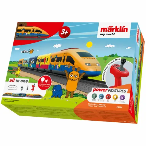 [MA29381] Coffret de départ "Train souris" - Märklin My World 29381 - HO 1/87