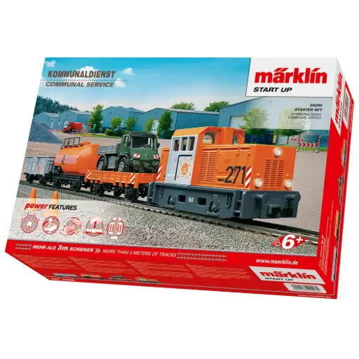 [MA29296] Coffret de départ "service communal" - Märklin 29296 - HO 1/87