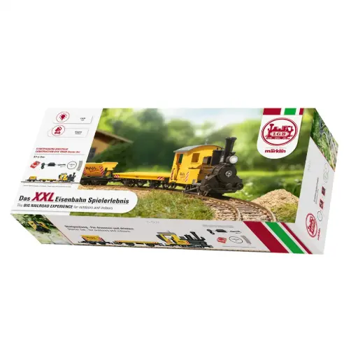 [LG70504] Coffret de départ "Chantier" - LGB 70504 - G 1/22,5 - Analogique - 2R