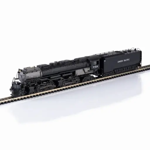 [TR16489] Locomotive à vapeur 3704 Challenger de l'Union Pacific Railroad - Minitrix 16489 - N 1/160 - USA - Ep III - Digital sound - 2R