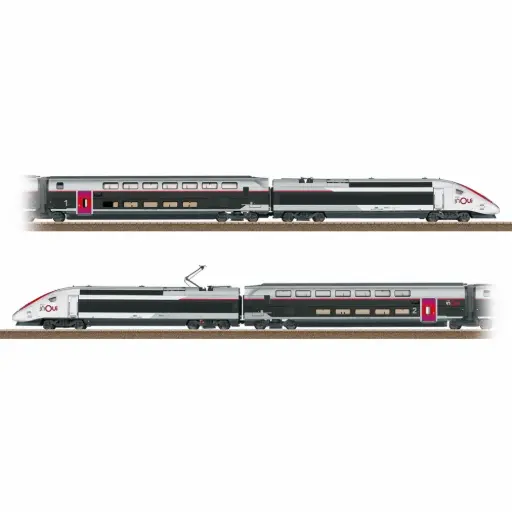 [TR22482] TGV INOUI 4 éléments - Trix 22482 - HO 1/87 - SNCF - Ep VI - Digital sound - 2R