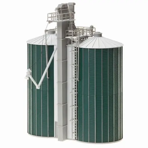 [FA120260] Double silo - Faller 120260 - HO 1/87 - Ep IV