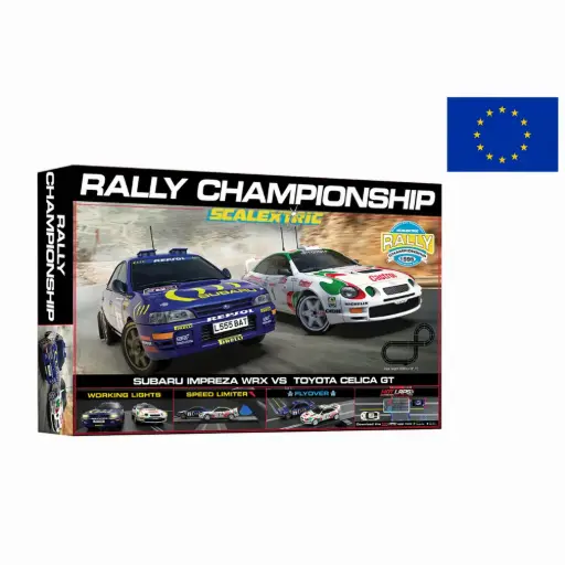 [SC1463P] Coffret de course rétro Rally Championship (Prise UE) - Scalextric C1463P - 1/32