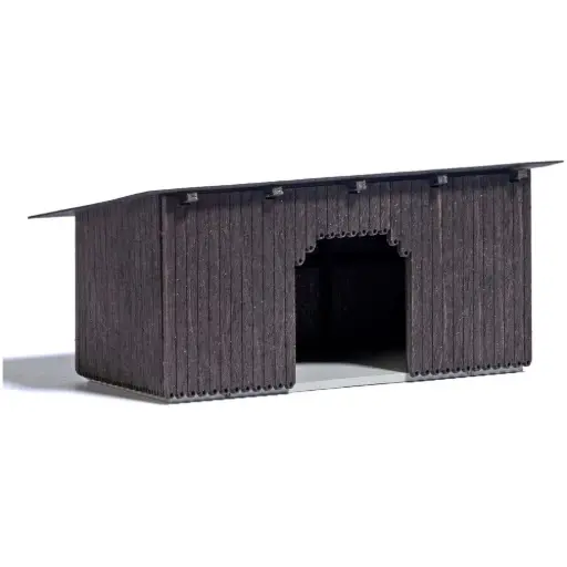 [BU1954] Arrêt de bus (kit) - Busch 1954 - HO 1/87